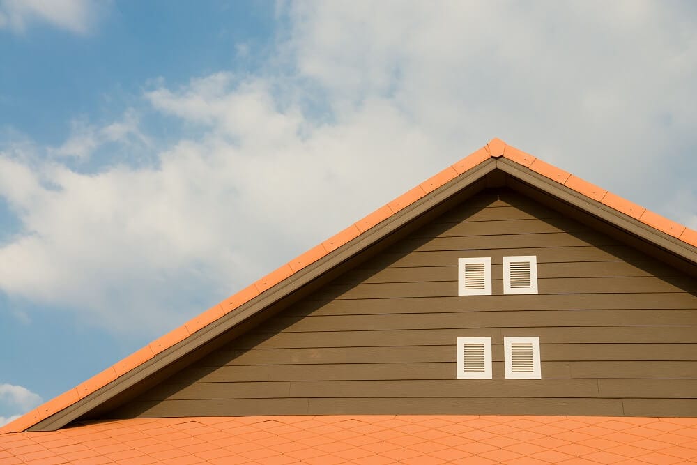 attic insulation helping the house remain cool during summer